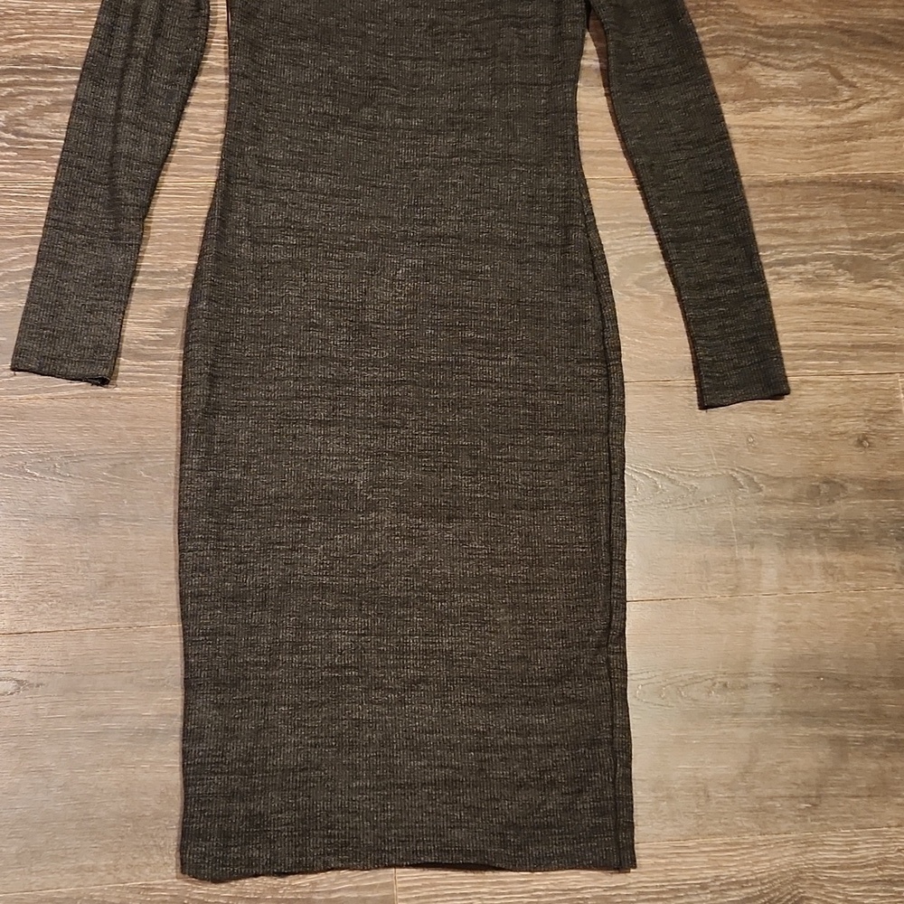 ❤️ BAILEY 44 SOCIAL LIFE SHEATH MIDI DRESS, CHARCOAL, SMALL - Picture 5 of 11